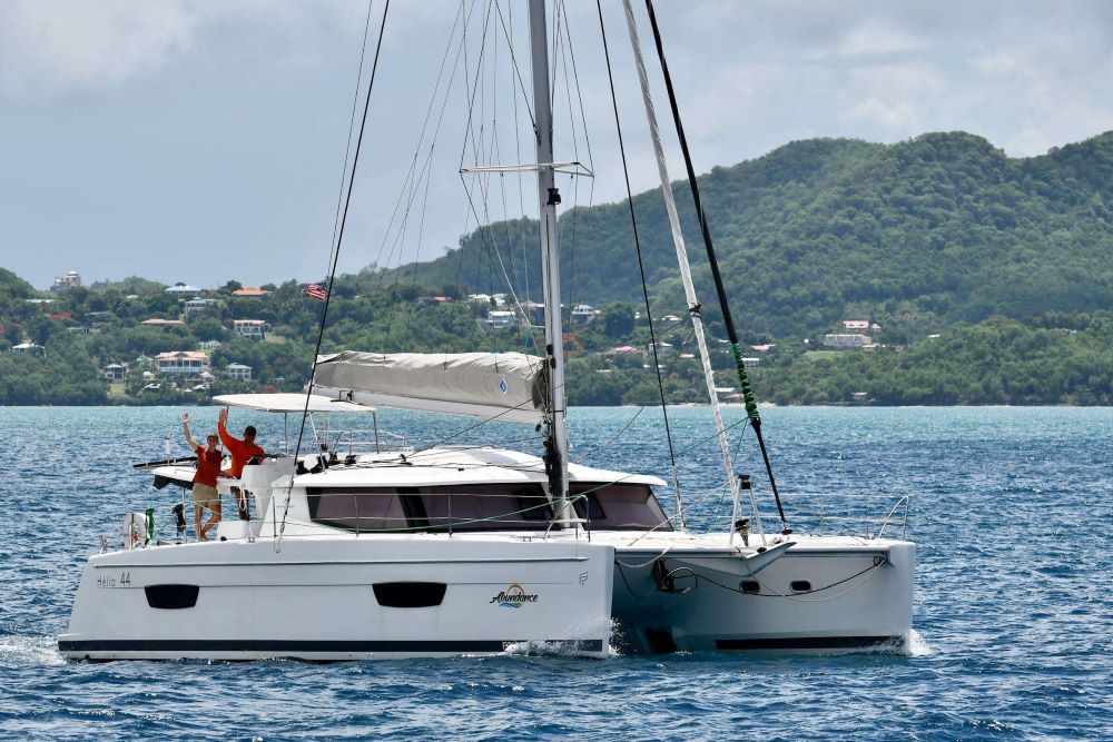 Abundance Crewed Catamaran Charter
