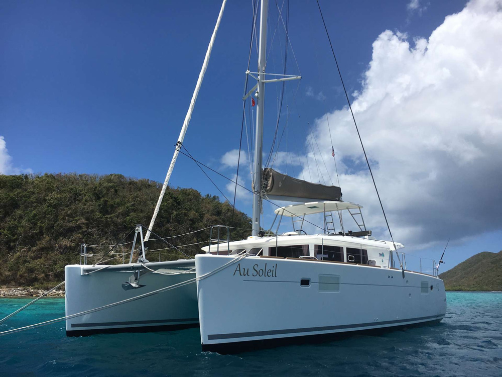 Au Soleil Crewed Catamaran Charter
