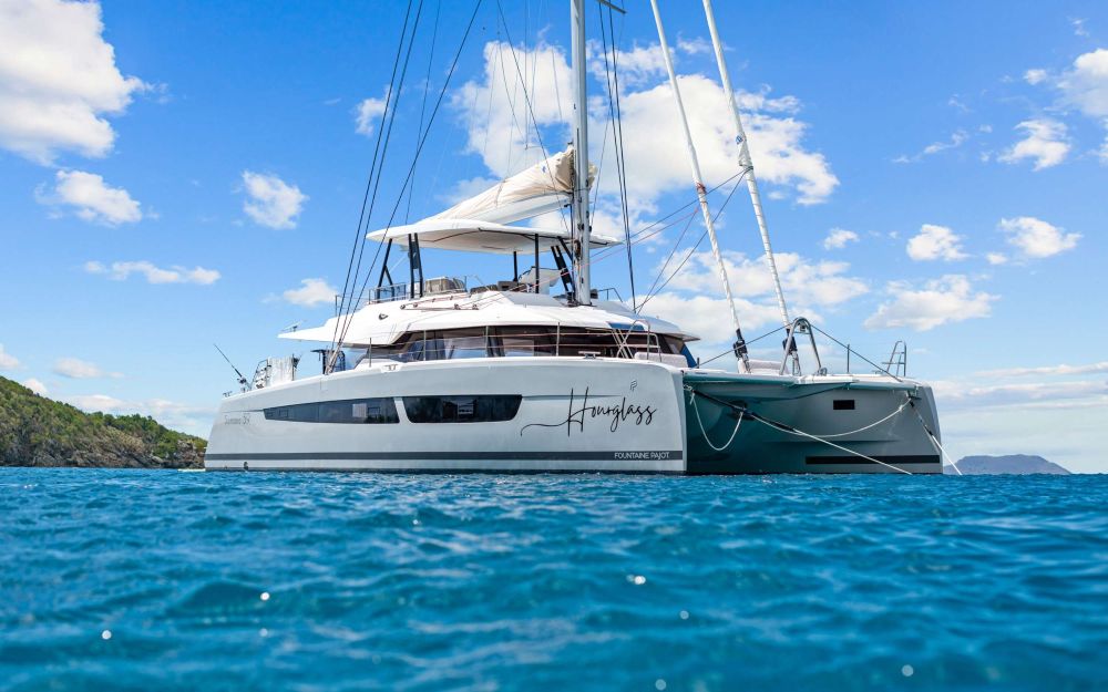 Hourglass Crewed Catamaran Charter