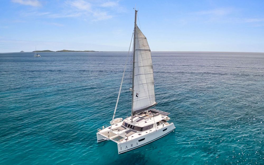 Iara Crewed Catamaran Charter