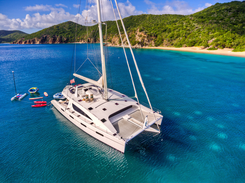 Zingara Crewed Catamaran Charter